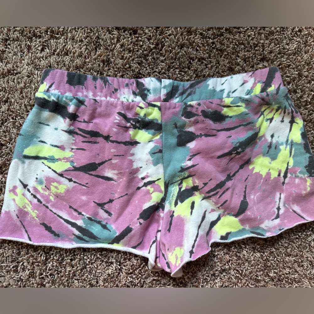 Colsie tye dye lounge shorts